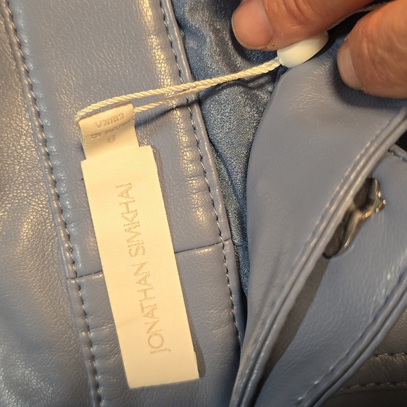 Nwt Jonathan Simkhai Tessa vegan highwaisted in thistle - Picture 3 of 6